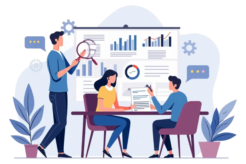 البحث والتحليل